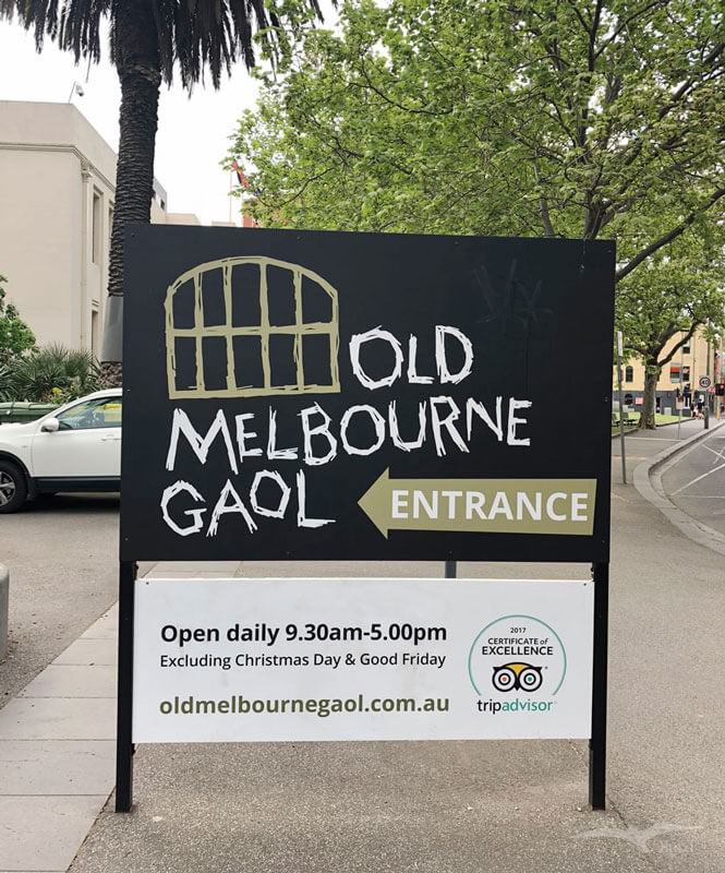 墨爾本監獄 Old Melbourne Gaol
