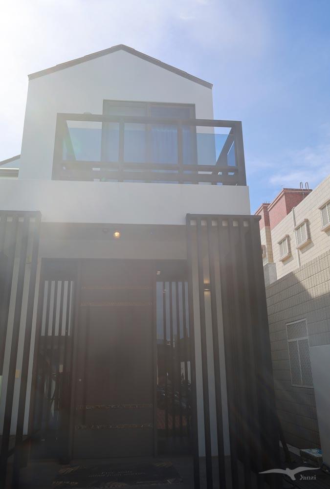 澎湖路旅店 戶外門口