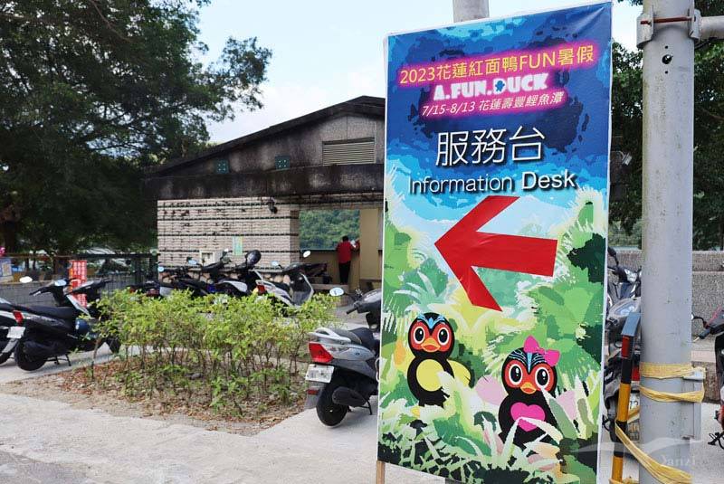 【花蓮鯉魚潭】2023花蓮紅面鴨Fun暑假｜水舞煙火秀+踩天鵝船