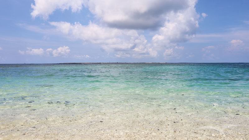 澎湖 吉貝島 目斗嶼 Tiffany綠的清澈海水