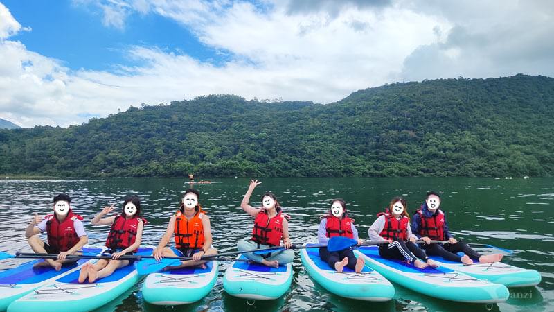 【花蓮SUP推薦】鯉魚潭｜初學者也能輕易上手！花蓮船說教練