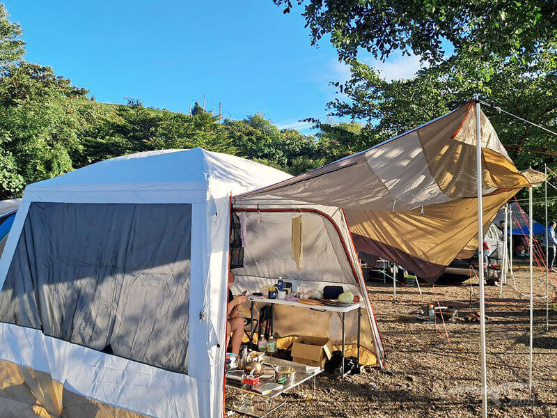 武界露營推薦——武界雲頂露營天地｜打開帳篷就能看雲海！