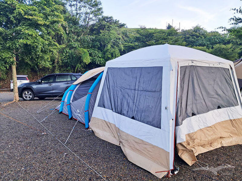 武界露營推薦——武界雲頂露營天地｜打開帳篷就能看雲海！