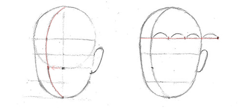 【人物素描】畫面向斜前方的臉|自學畫畫#14 - 第4張圖 【人物素描】畫面向斜前方的臉|自學畫畫#14