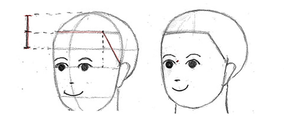 【人物素描】畫面向斜前方的臉|自學畫畫#14 - 第7張圖 【人物素描】畫面向斜前方的臉|自學畫畫#14