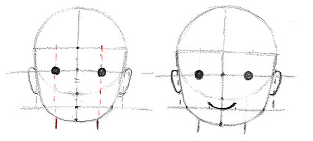 【人物素描】畫小孩的臉|小孩臉的比例|自學畫畫#13 - 第6張圖 【人物素描】畫小孩的臉|小孩臉的比例|自學畫畫#13