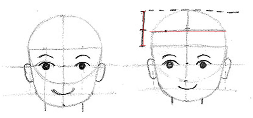 【人物素描】畫小孩的臉|小孩臉的比例|自學畫畫#13 - 第7張圖 【人物素描】畫小孩的臉|小孩臉的比例|自學畫畫#13