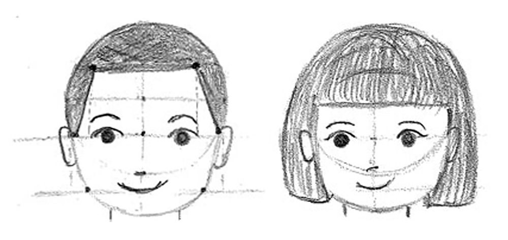 【人物素描】畫小孩的臉|小孩臉的比例|自學畫畫#13 - 第8張圖 【人物素描】畫小孩的臉|小孩臉的比例|自學畫畫#13