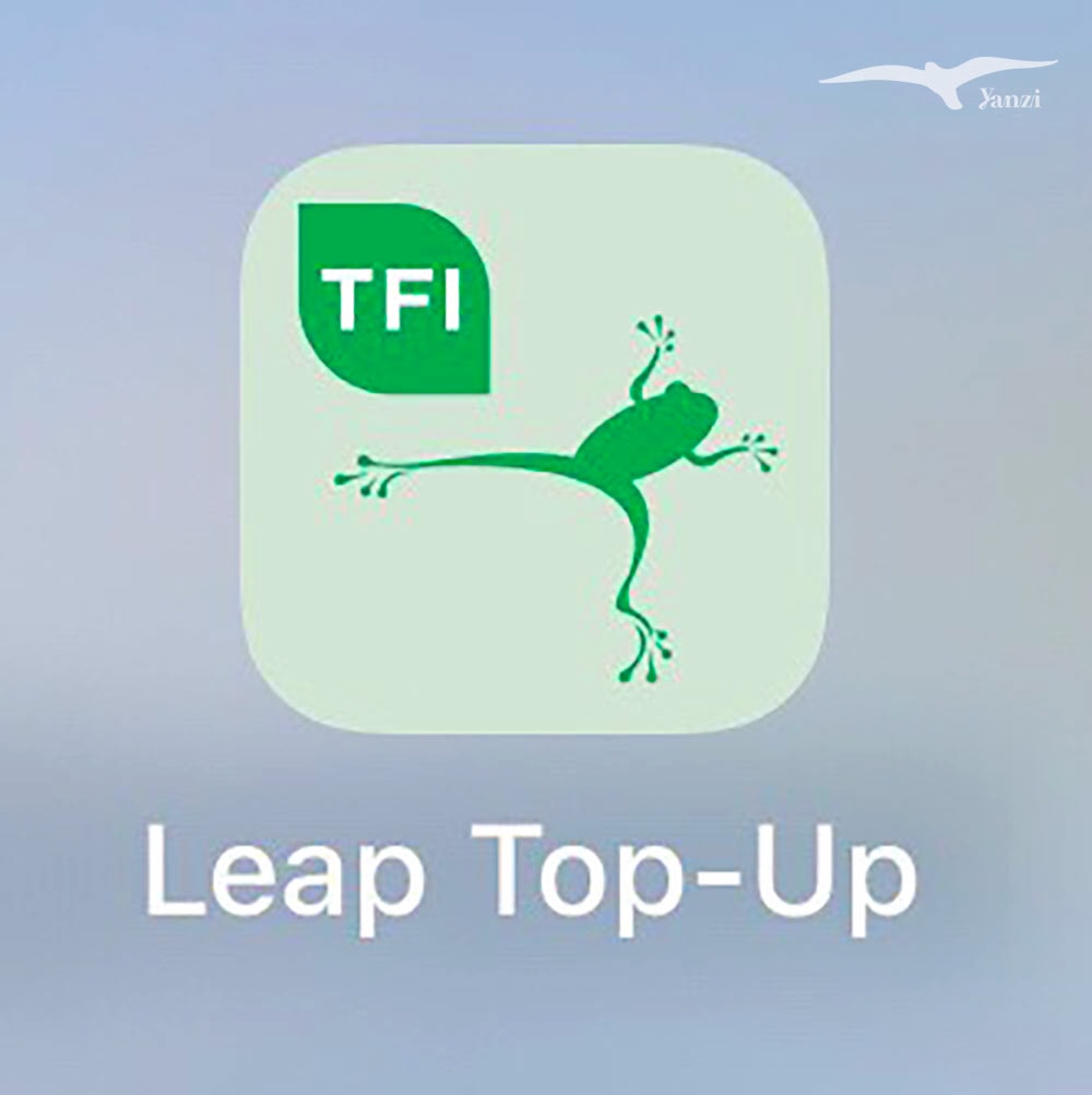【愛爾蘭交通卡Leap card】成人卡/學生卡|購買與加值App!實際使用經驗 - 第6張圖 Leap Top up App