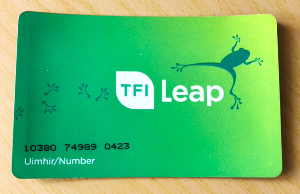 【愛爾蘭交通卡Leap card】成人卡/學生卡|購買與加值App!實際使用經驗 - 第1張圖