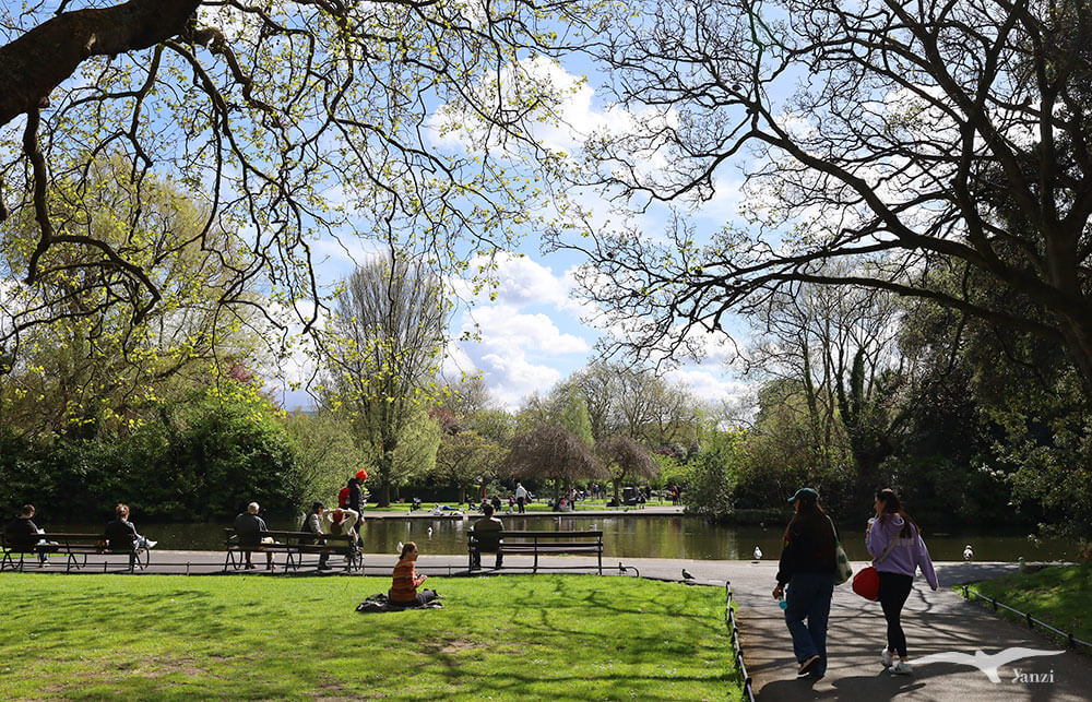 【都柏林】聖史蒂芬綠地 St Stephen’s Green|陽光草地&愛爾蘭起義歷史 - 第3張圖