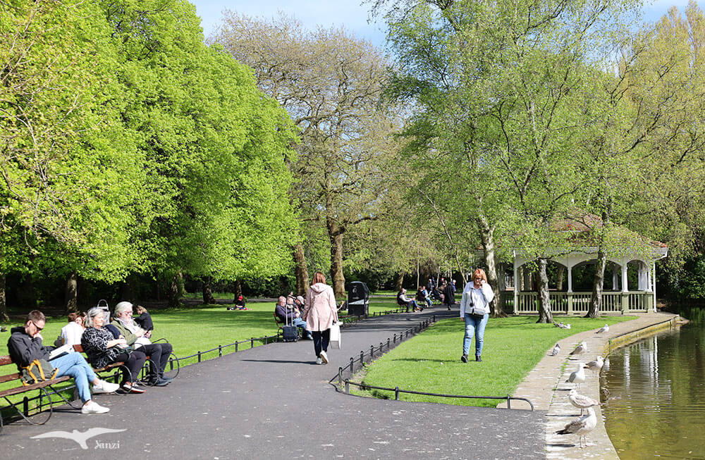 【都柏林】聖史蒂芬綠地 St Stephen’s Green|陽光草地&愛爾蘭起義歷史 - 第10張圖