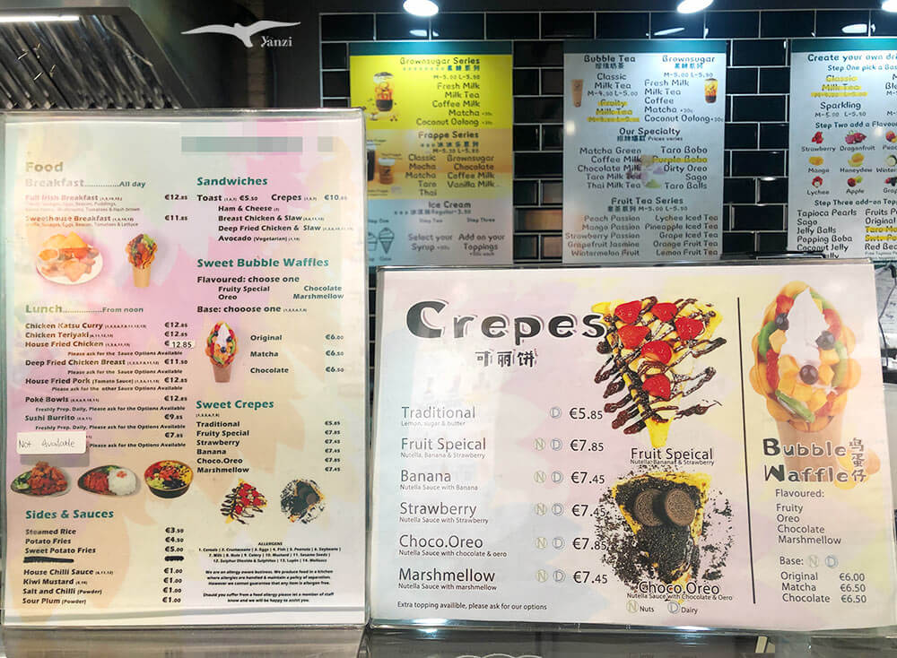 【愛爾蘭打工度假|奶茶店工作】 飲料調製/簡餐/外場服務生! 黑工經驗分享 - 第46張圖