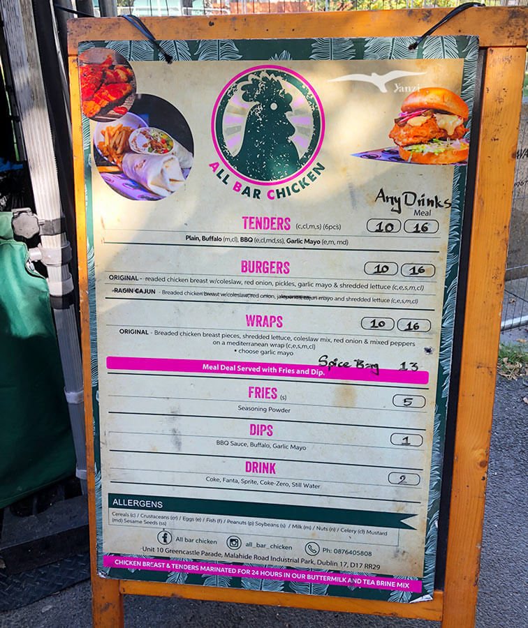 【都柏林市集】Mespil Road Lunchtime Market｜河岸邊的平日午餐市集！