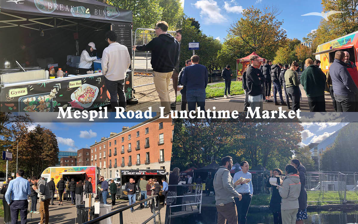【愛爾蘭都柏林市集】平日&假日市集推薦! - 第5張圖 Mespil Road Lunchtime Market