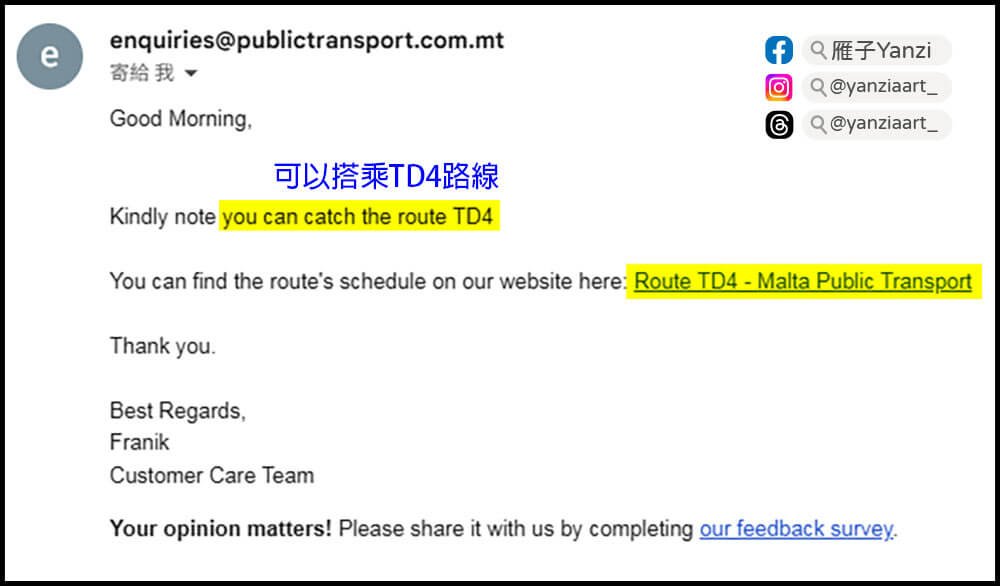 【馬爾他機場交通】搭公車到瓦萊塔市區|30分內抵達! - 第4張圖
