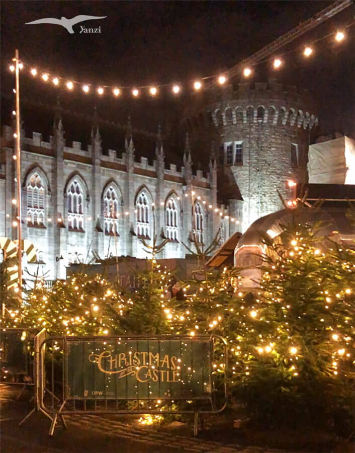 【都柏林城堡聖誕市集】Dublin Castle Christmas Market|童話般的冬日城堡! - 第3張圖 【都柏林城堡聖誕市集】Dublin Castle Christmas Market|童話般的冬日城堡!
