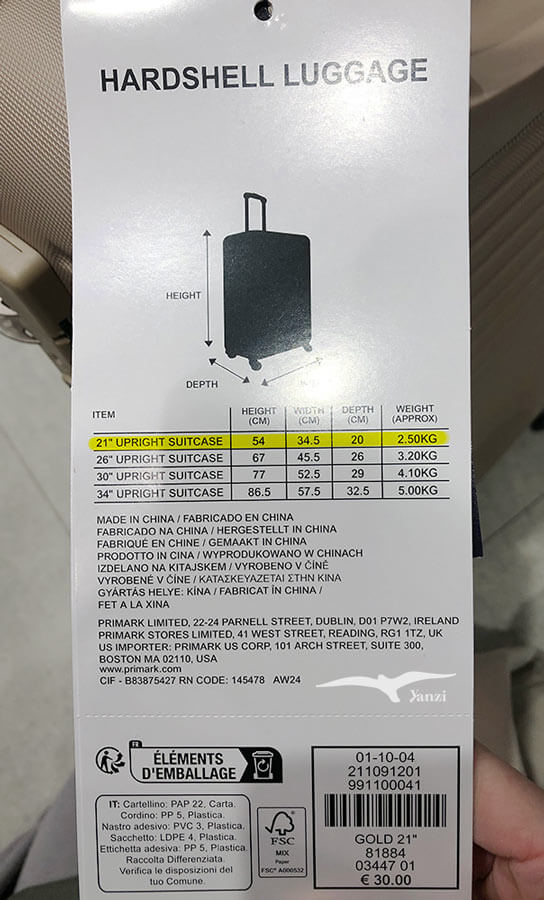 【環歐旅行62天|行李】冬天行李清單、預算規劃! - 第3張圖