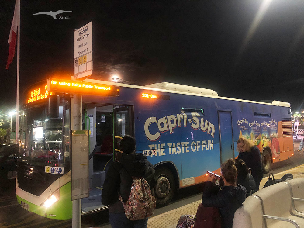 【馬爾他機場交通】搭公車到瓦萊塔市區|30分內抵達! - 第7張圖