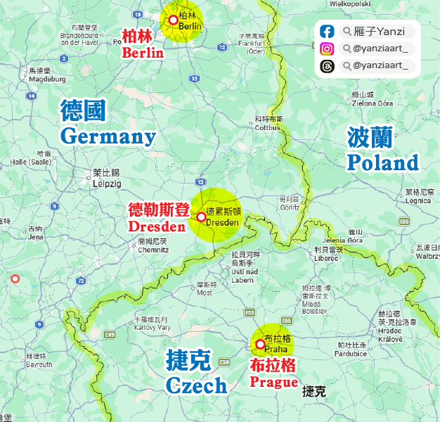 【德勒斯登景點地圖】一日遊老城漫步|摧毀後重生的黑色浪漫! - 第1張圖 【德勒斯登景點地圖】一日遊老城漫步|摧毀後重生的黑色浪漫!
