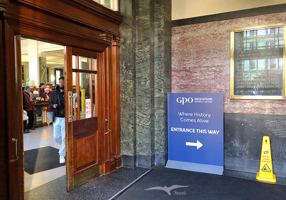 【愛爾蘭寄明信片】都柏林郵政總局GPO寄件流程＋實拍開箱！