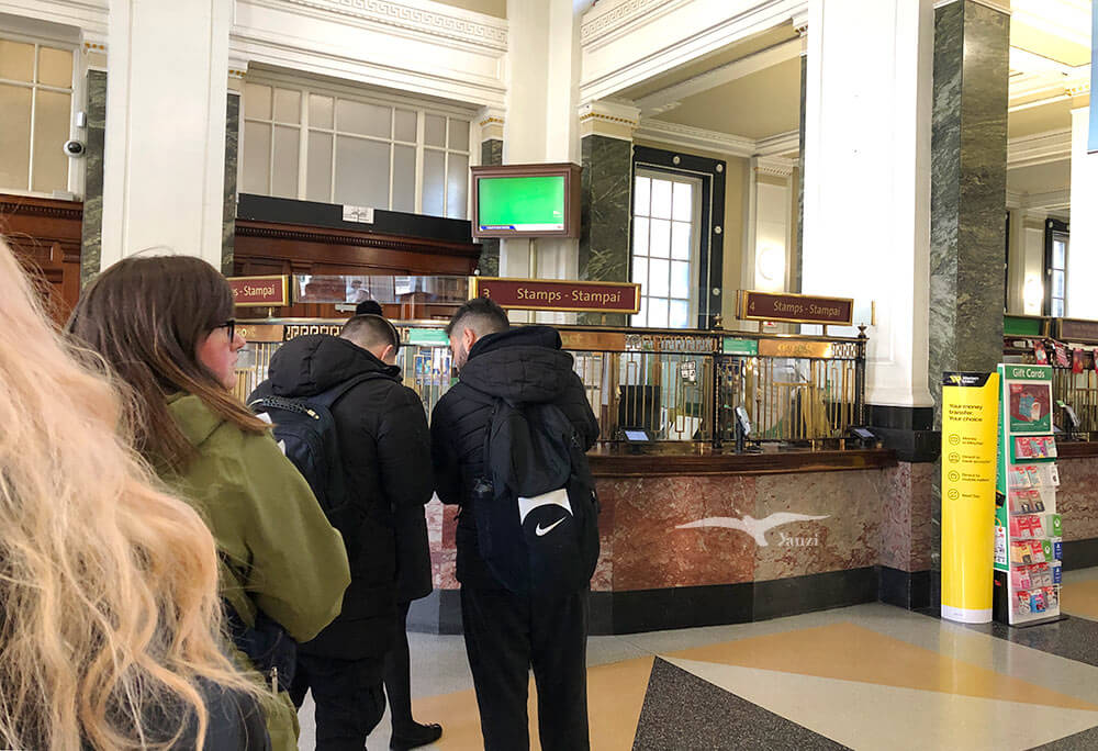 【愛爾蘭寄明信片】都柏林郵政總局GPO寄件流程＋實拍開箱！