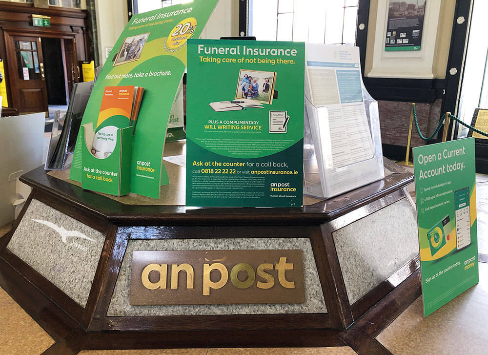 【愛爾蘭寄明信片】都柏林郵政總局GPO寄件流程＋實拍開箱！