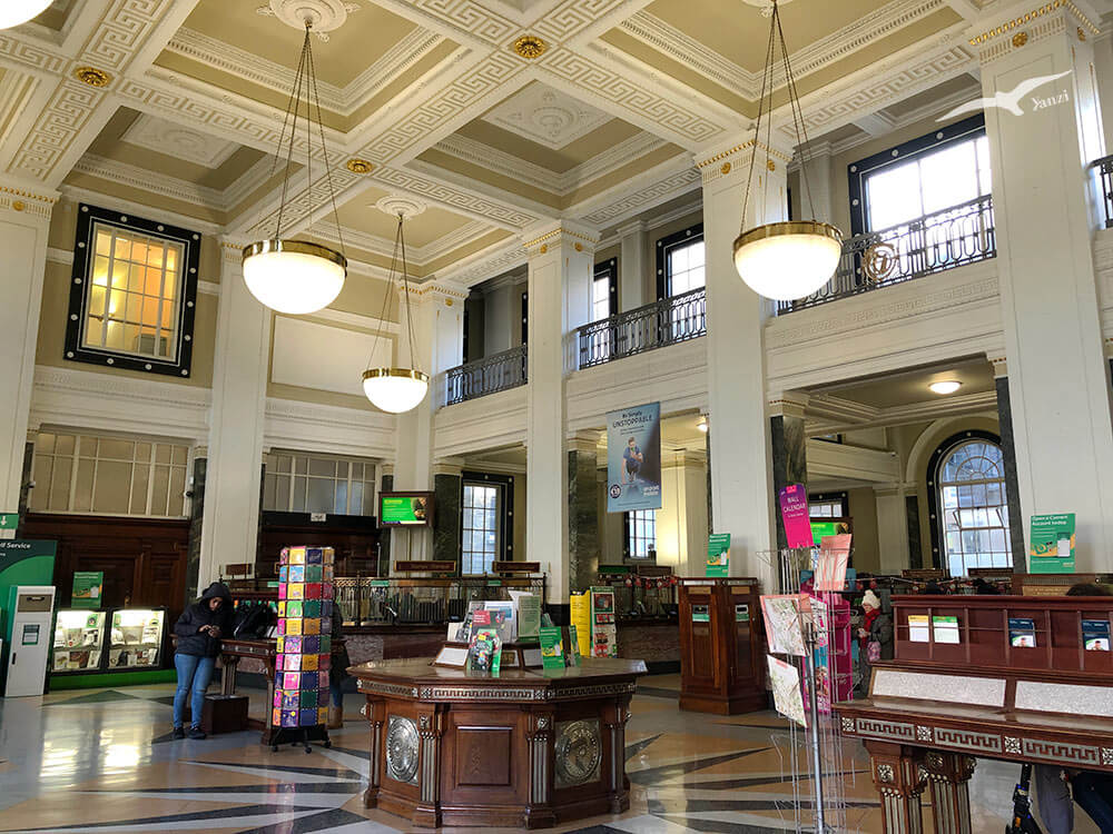 【愛爾蘭寄明信片】都柏林郵政總局GPO寄件流程＋實拍開箱！