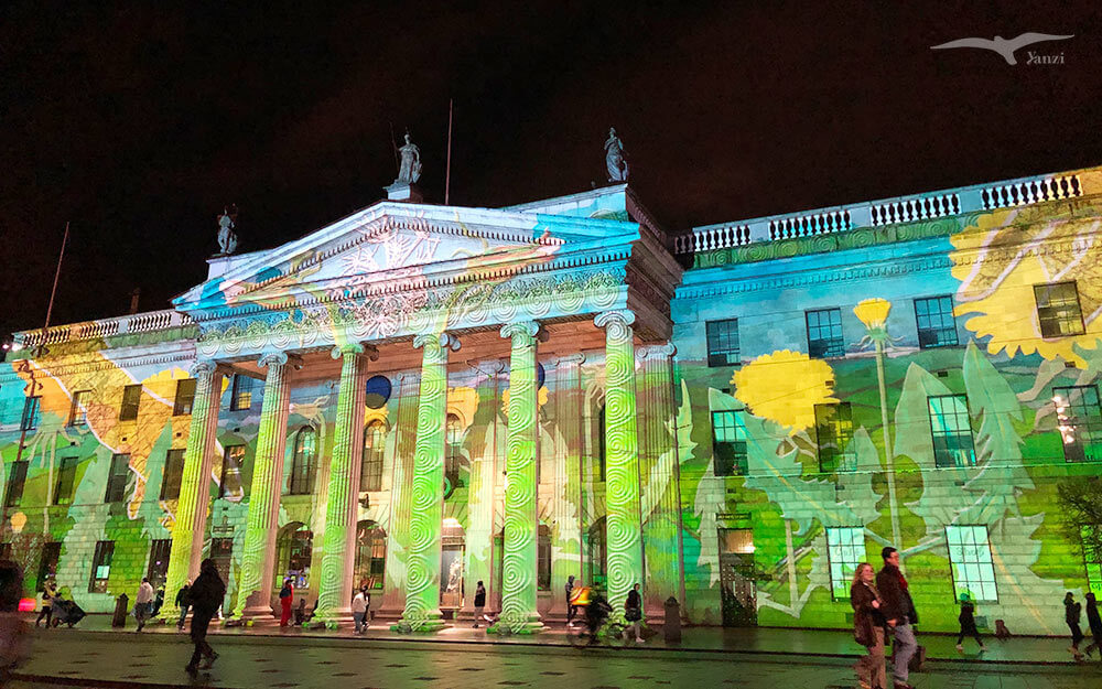 【愛爾蘭寄明信片】都柏林郵政總局GPO寄件流程＋實拍開箱！