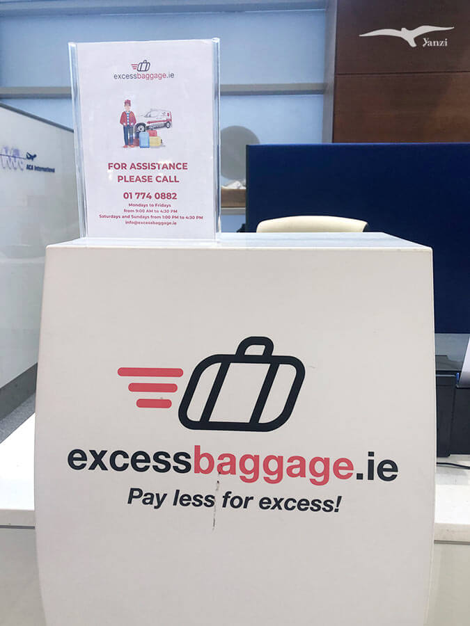 【愛爾蘭寄行李箱回台灣】都柏林機場 Excess Baggage｜28吋行李箱寄送經驗！
