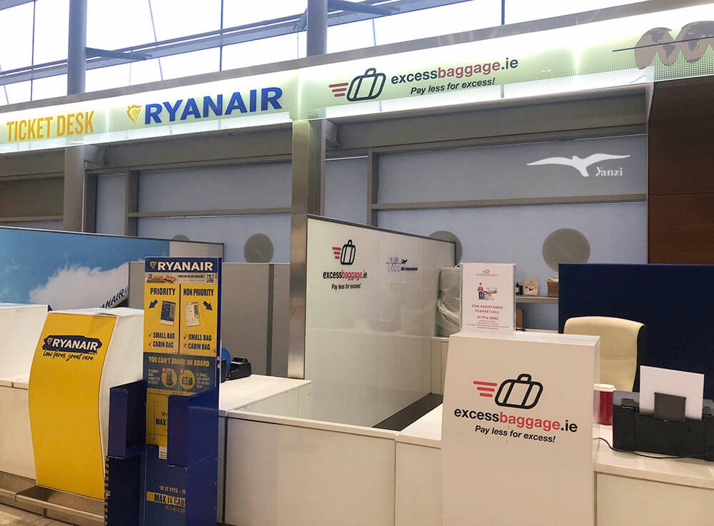 【愛爾蘭寄行李箱回台灣】都柏林機場 Excess Baggage｜28吋行李箱寄送經驗！