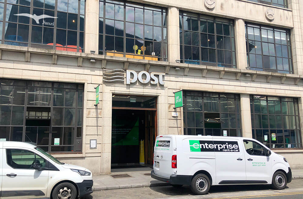 【愛爾蘭寄明信片】都柏林郵政總局GPO寄件流程＋實拍開箱！