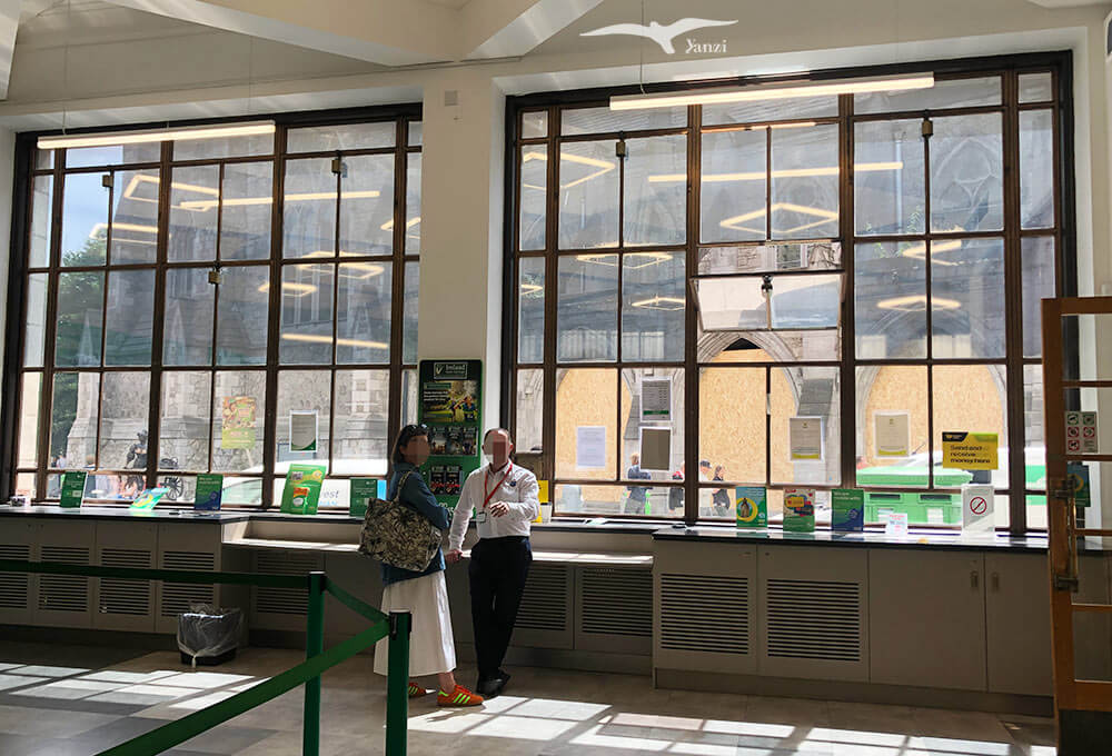 【愛爾蘭寄明信片】都柏林郵政總局GPO寄件流程＋實拍開箱！