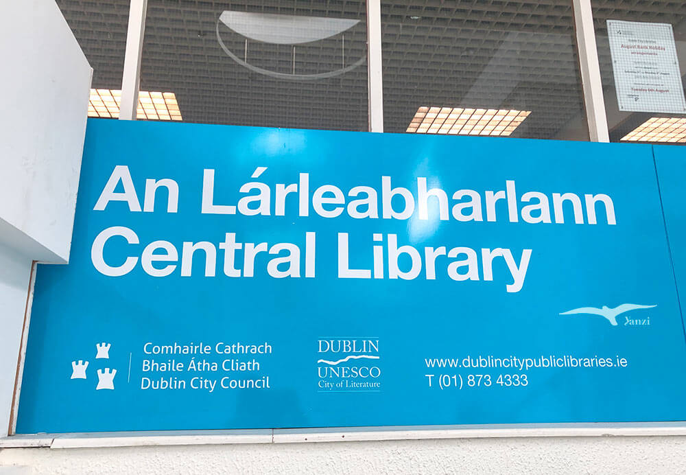 【愛爾蘭影印】都柏林中央圖書館Dublin Central Library印履歷! - 第4張圖 【愛爾蘭影印】都柏林中央圖書館Dublin Central Library印履歷!