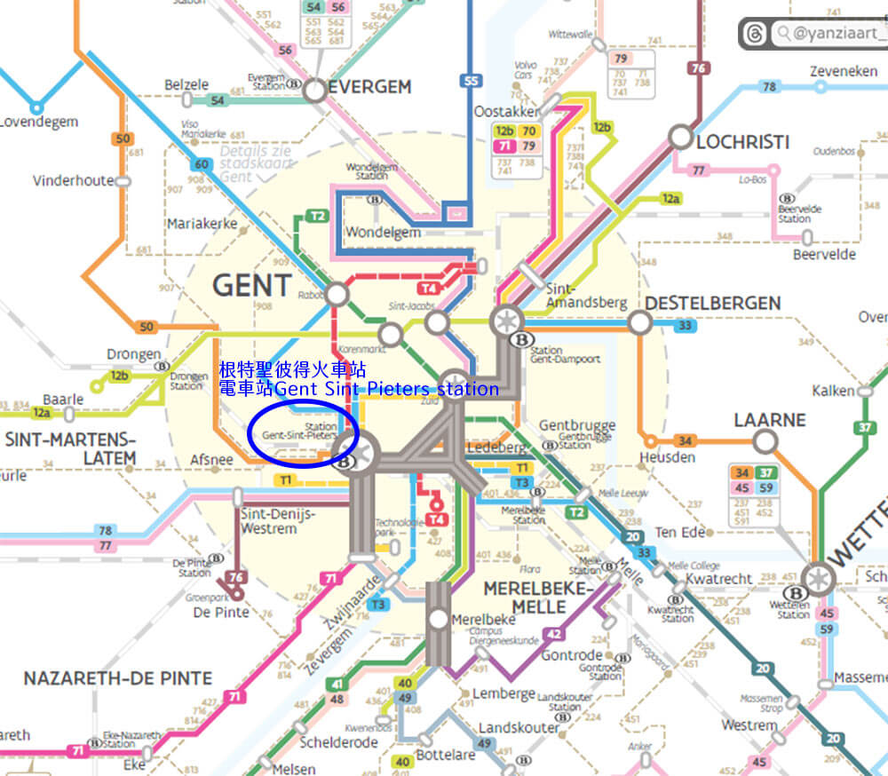 【根特一日遊】景點地圖+步行路線|青旅/交通/美食/花費 - 第6張圖 【根特一日遊】景點地圖+步行路線|青旅/交通/美食/花費